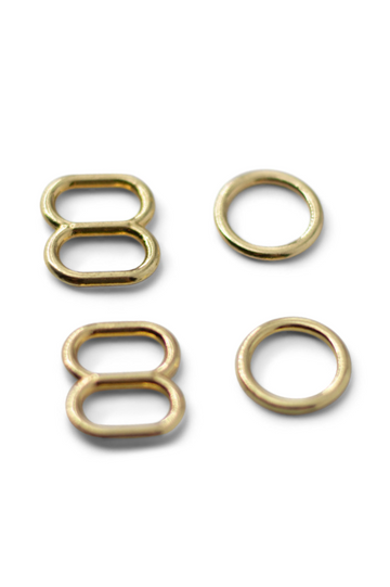 Swimwear Strap Adjusters | Gold