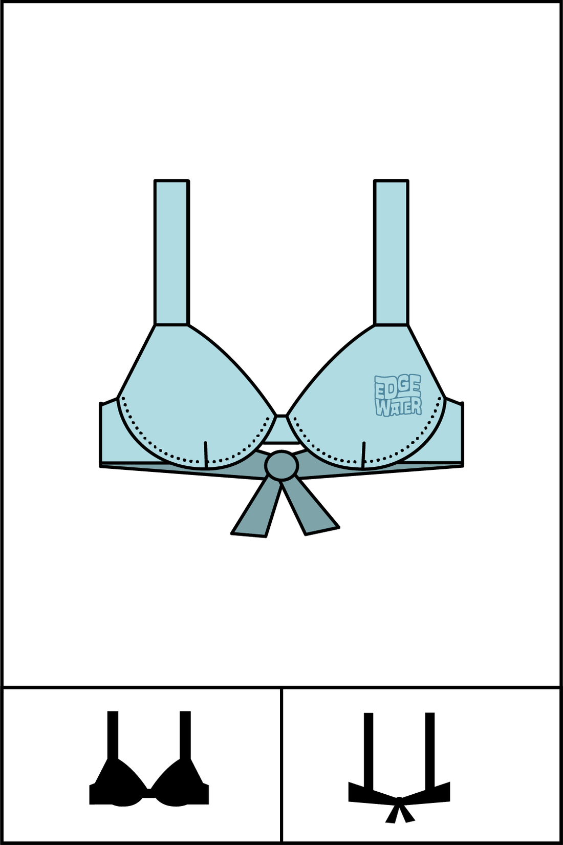 DIY Underwire Bikini Top PDF Sewing Pattern Hudson Top -  Canada