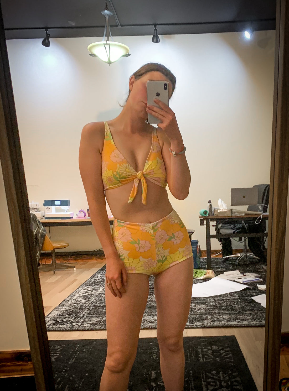 High Waist Full Coverage Bikini Bottoms Gabby Bottoms PDF Sewing